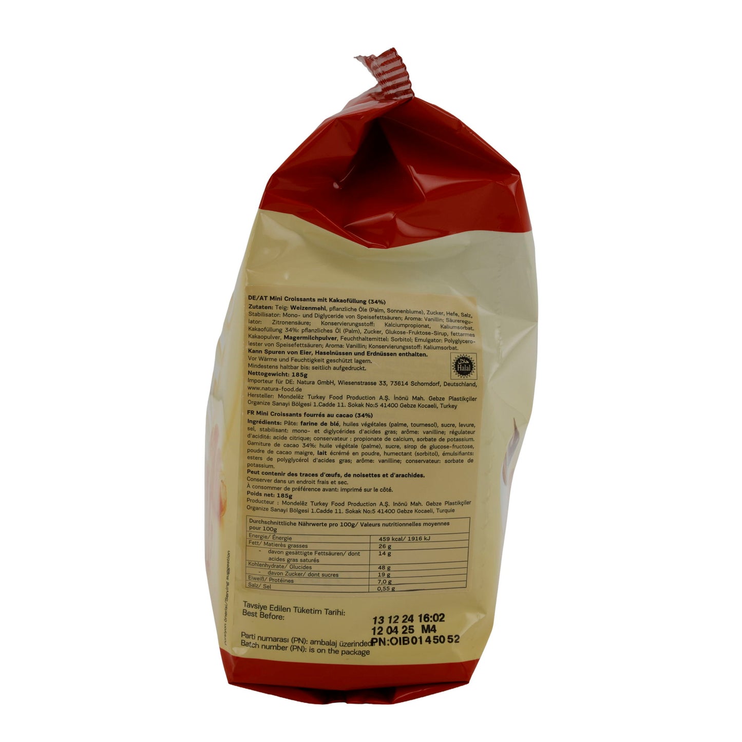 Mini Kruvasanlar 7Days | Kruvasanlar | Kremalı Kakao Dolgulu | 185 g