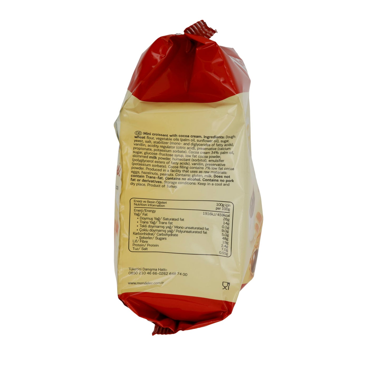 Mini Kruvasanlar 7Days | Kruvasanlar | Kremalı Kakao Dolgulu | 185 g