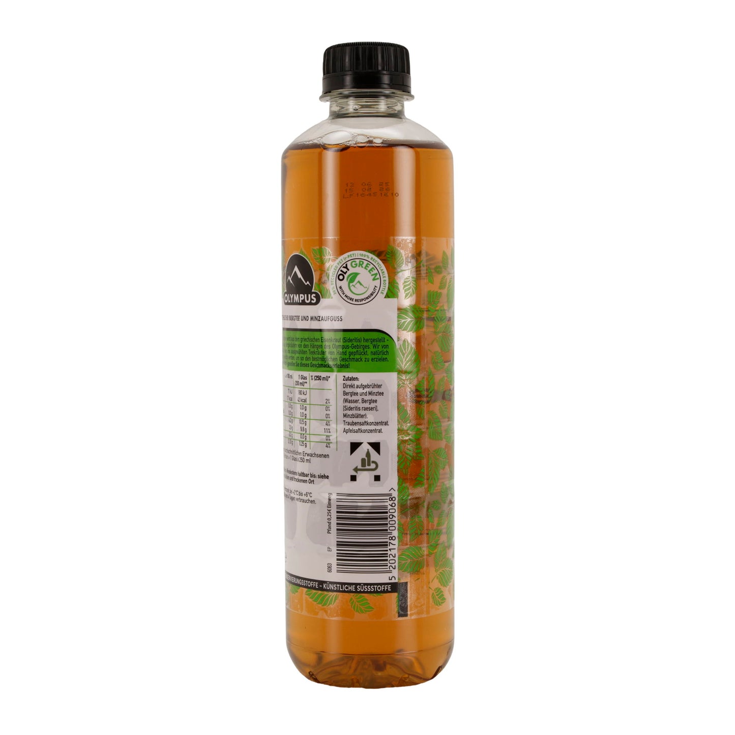 Getränk Olympus | Griechischer Bergtee Minze | ohne Zuckerzusatz, direkt aufgebrüht | 500 ml