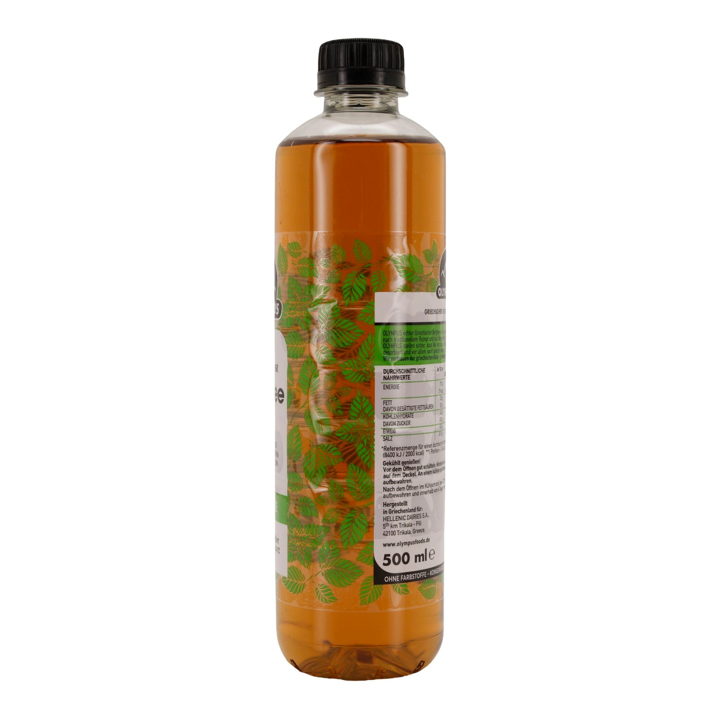 Getränk Olympus | Griechischer Bergtee Minze | ohne Zuckerzusatz, direkt aufgebrüht | 500 ml