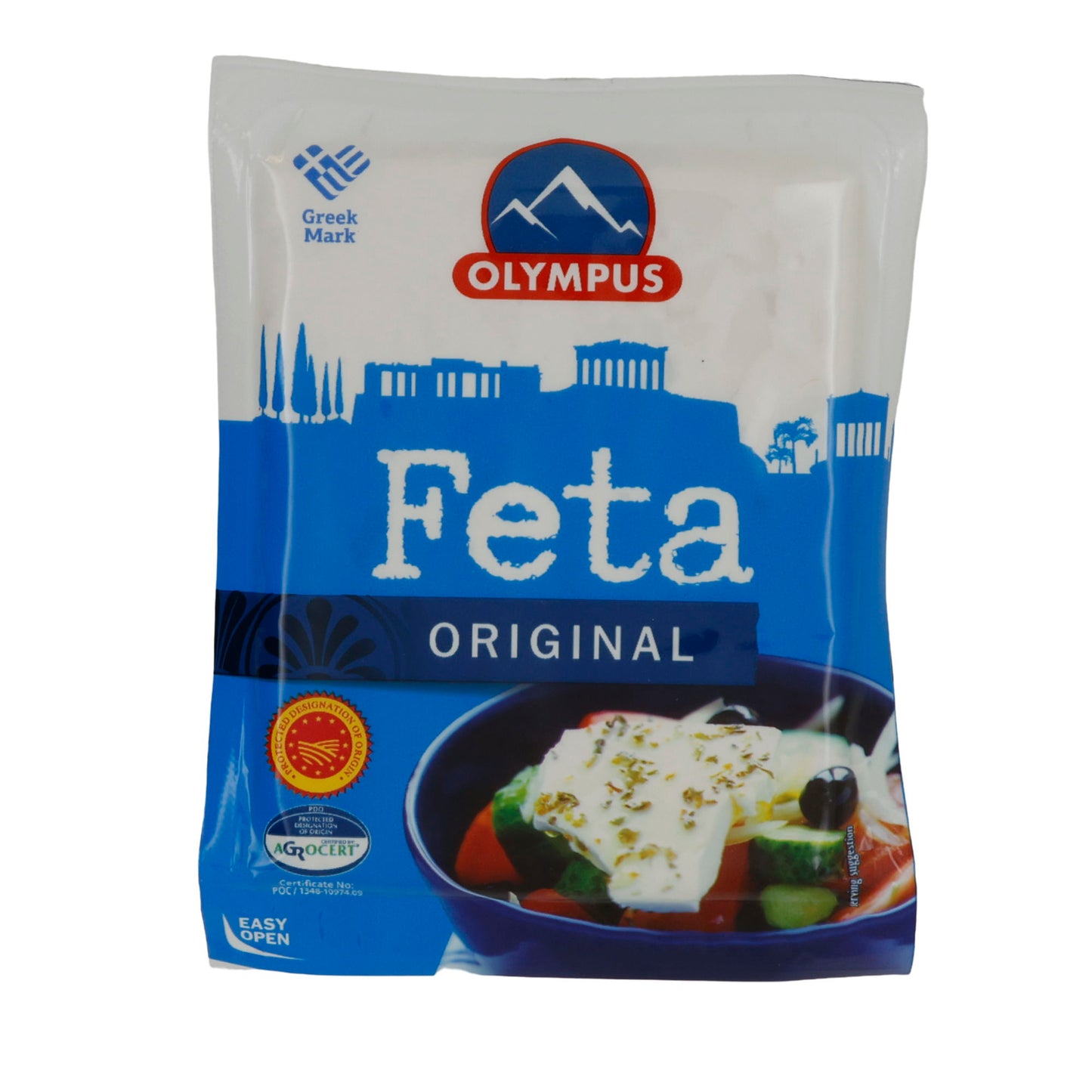 Formaggio Feta Olympus Feta Originale | Formaggio | Tradizionale formaggio greco Feta DOP | 150 g
