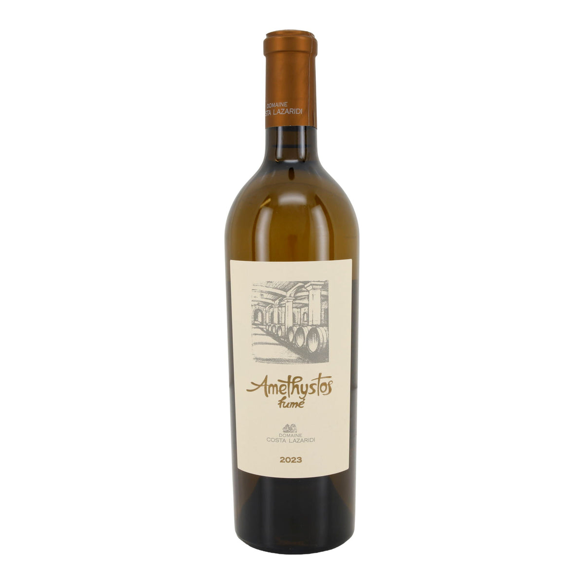 Weißwein Amethystos Fumé | Sauvignon Blanc | Trocken | Griechenland | 750 ml Costa Lazaridi