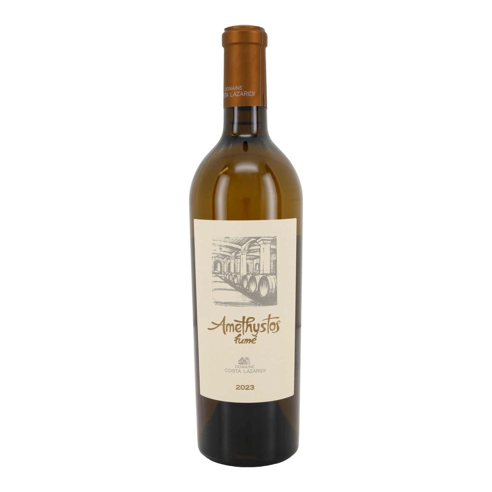 Weißwein Amethystos Fumé | Sauvignon Blanc | Trocken | Griechenland | 750 ml Costa Lazaridi
