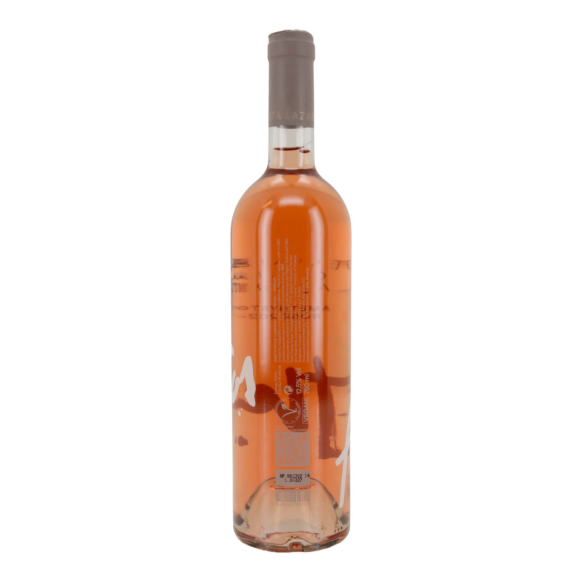 Roséwein Amethystos | Syrah & Merlot | Trocken | Griechenland | 750 ml Costa Lazaridi
