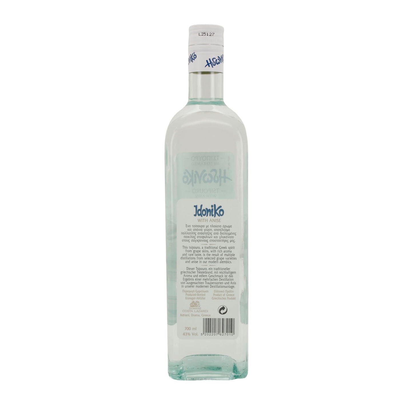Idoniko Tsipouro | Mit Anis | Griechenland | 43 % vol | 700 ml