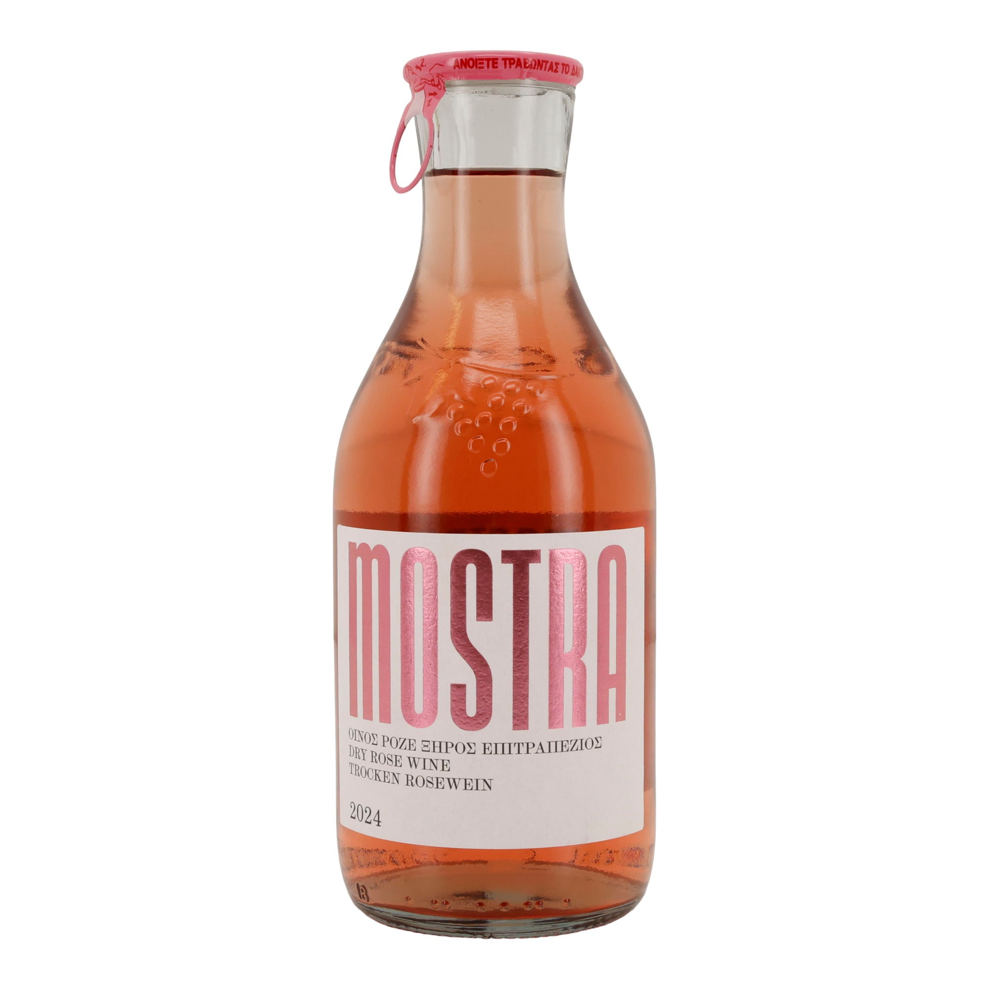 Roséwein Mostra | Trocken | Muscat, Syrah & Merlot | 500 ml Mostra Tsililis