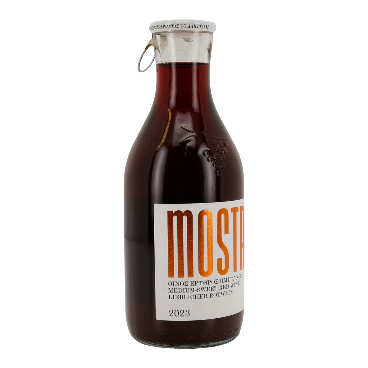 Rotwein Mostra | Lieblich | Agiorgitiko, Syrah & Merlot | 500 ml Mostra Tsililis