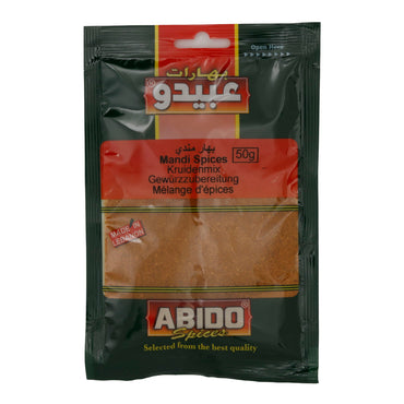 Gewürzmischung Abido | Mandi | Für orientalische Speisen | 50 g ABIDO