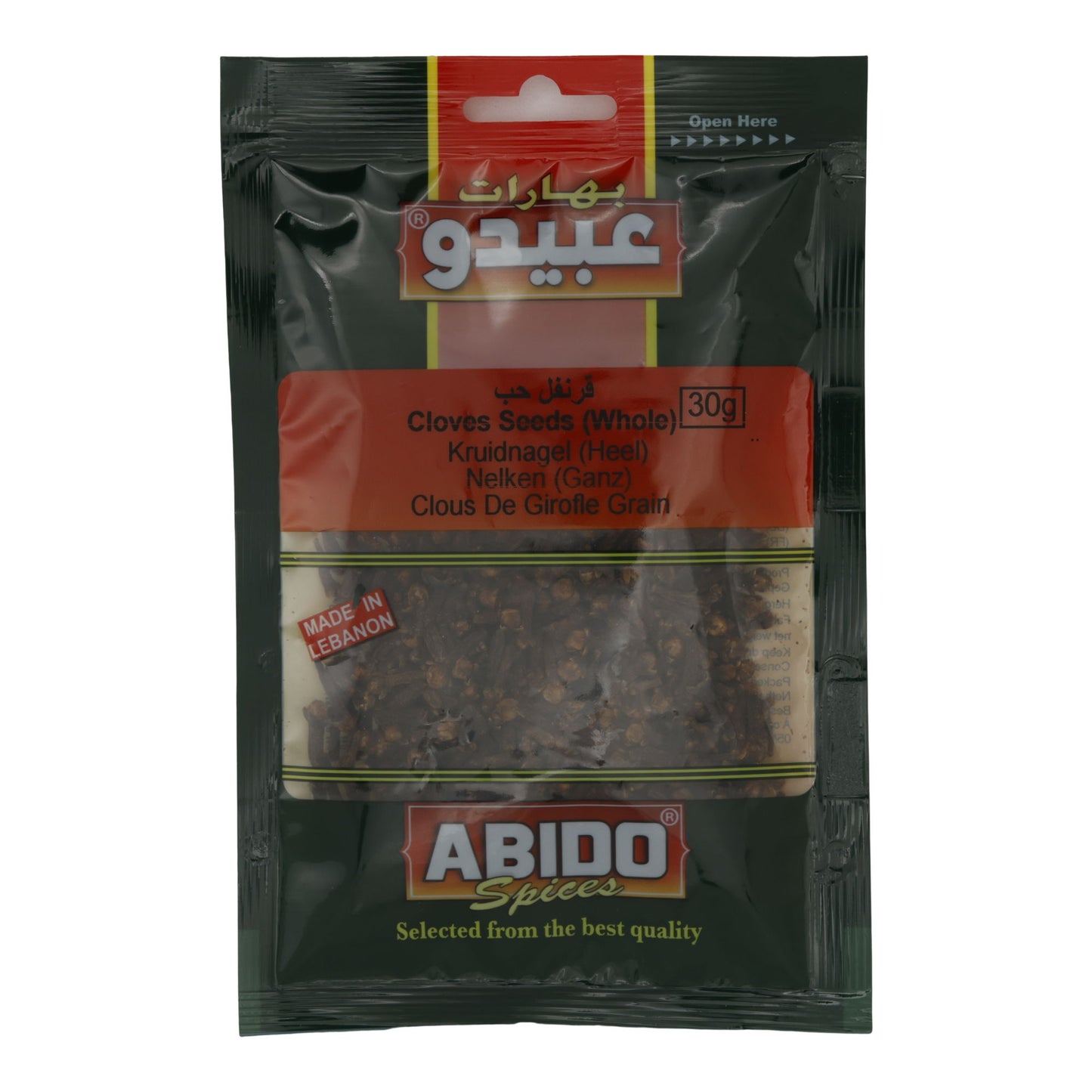 Nelken Abido | Kruiden | Hele Kruidnagels | 30 g