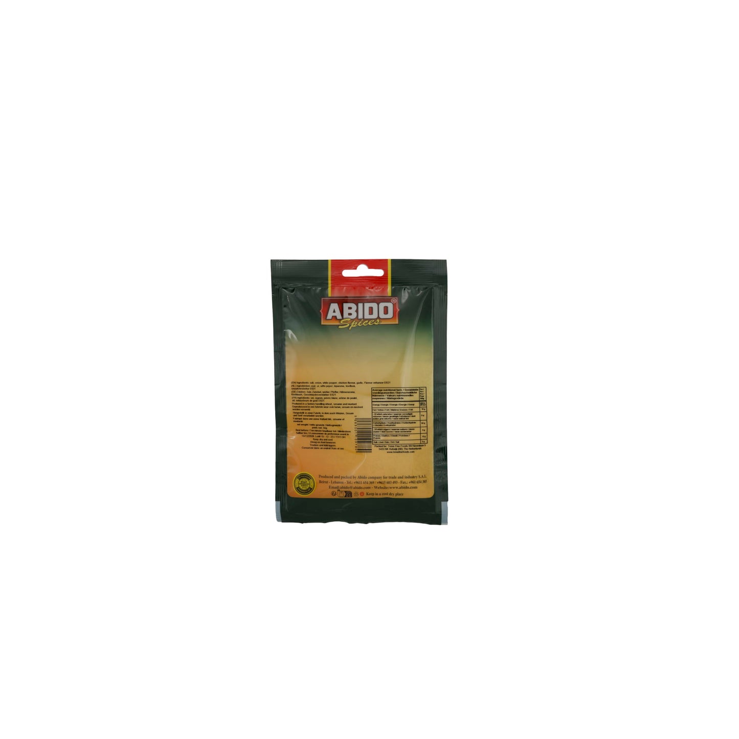 Abido Fajita Spice - Spice Mix for Fajitas 50g