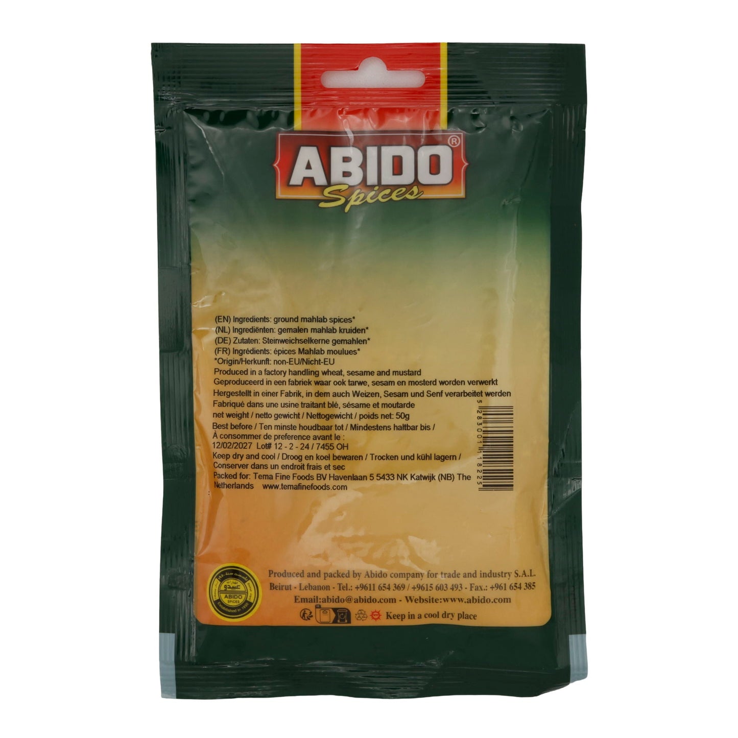 Mahlab Gewürz Abido | gemahlen | 50 g ABIDO