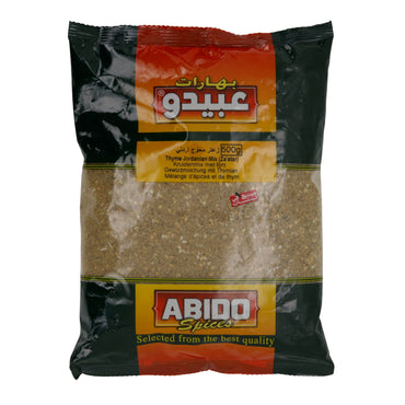 Gewürzmischung Abido Zaatar | Jordanische Thymianmischung | aromatisch aus dem Libanon | 500 g ABIDO