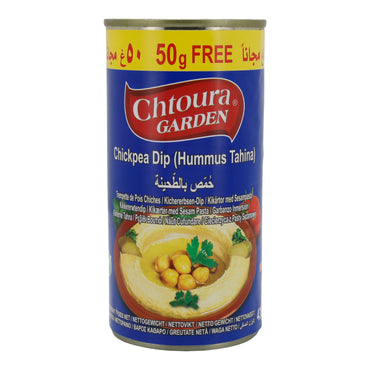 Dip Chtoura Garden | Kikkererwtendip (Hummus Tahina) | Traditionele Libanese lekkernij | 430 g