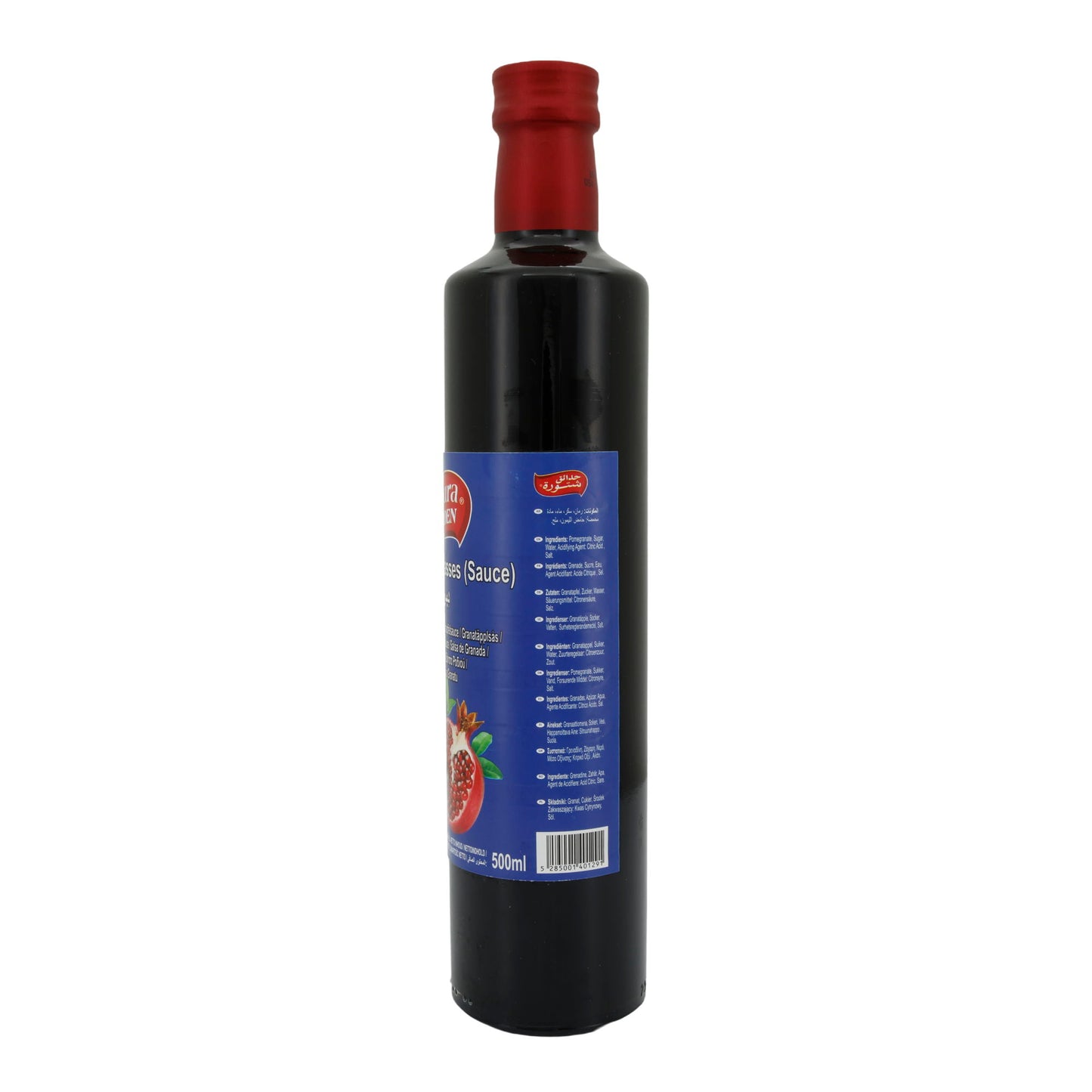 Sirup Chtoura Garden | Granatapfelsirup | Authentische Granatapfel-Molasse für die orientalische Küche | 500 ml