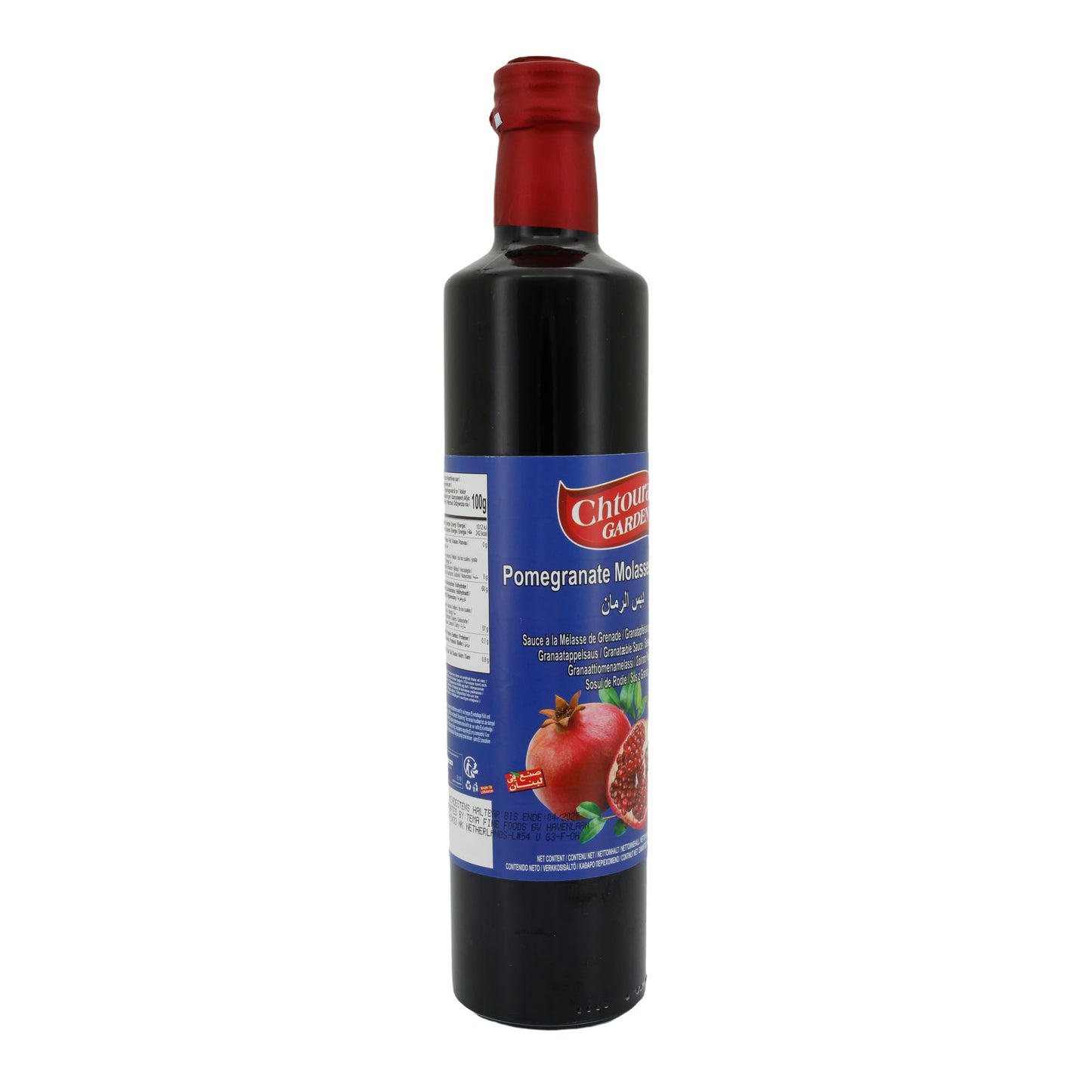 Sirup Chtoura Garden | Granatapfelsirup | Authentische Granatapfel-Molasse für die orientalische Küche | 500 ml