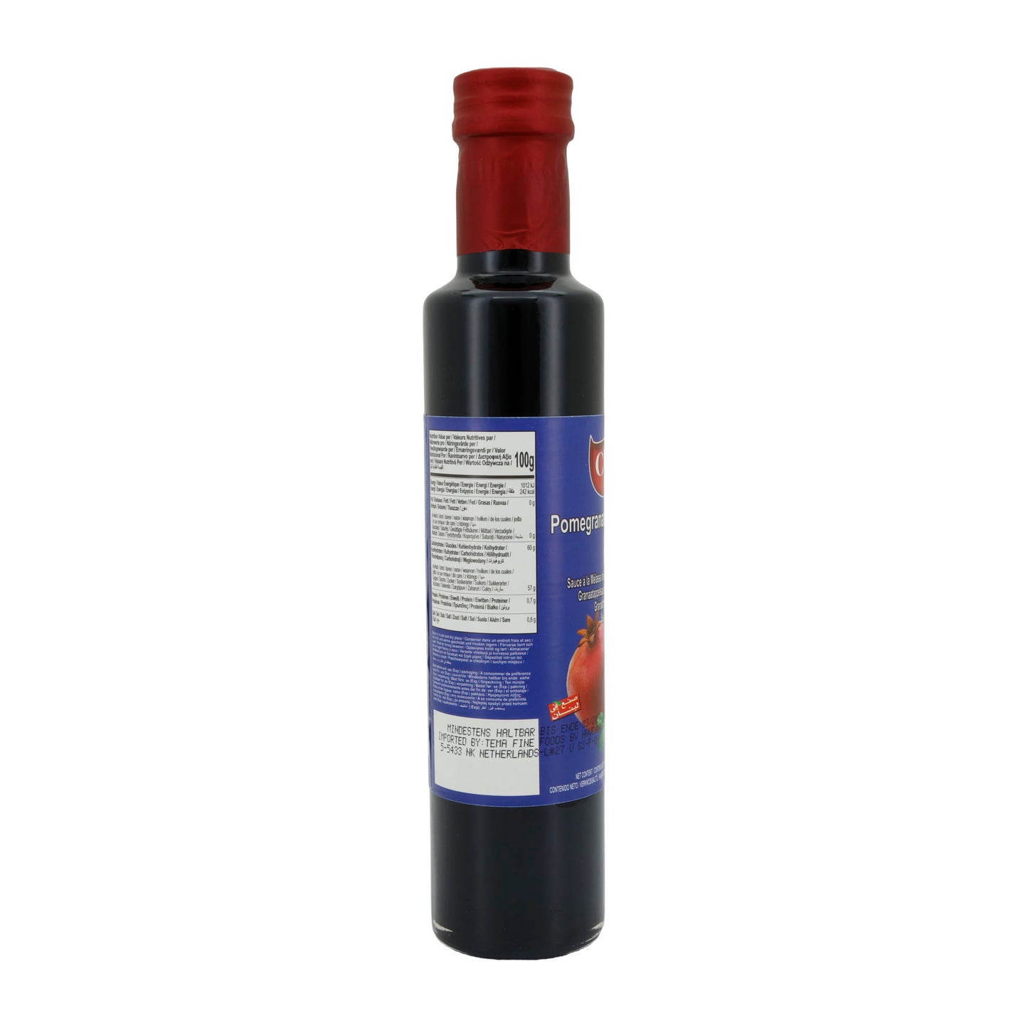 Chtoura Garden Pomegranate Syrup 250 ml – Authentic Pomegranate Molasses for Oriental Cuisine