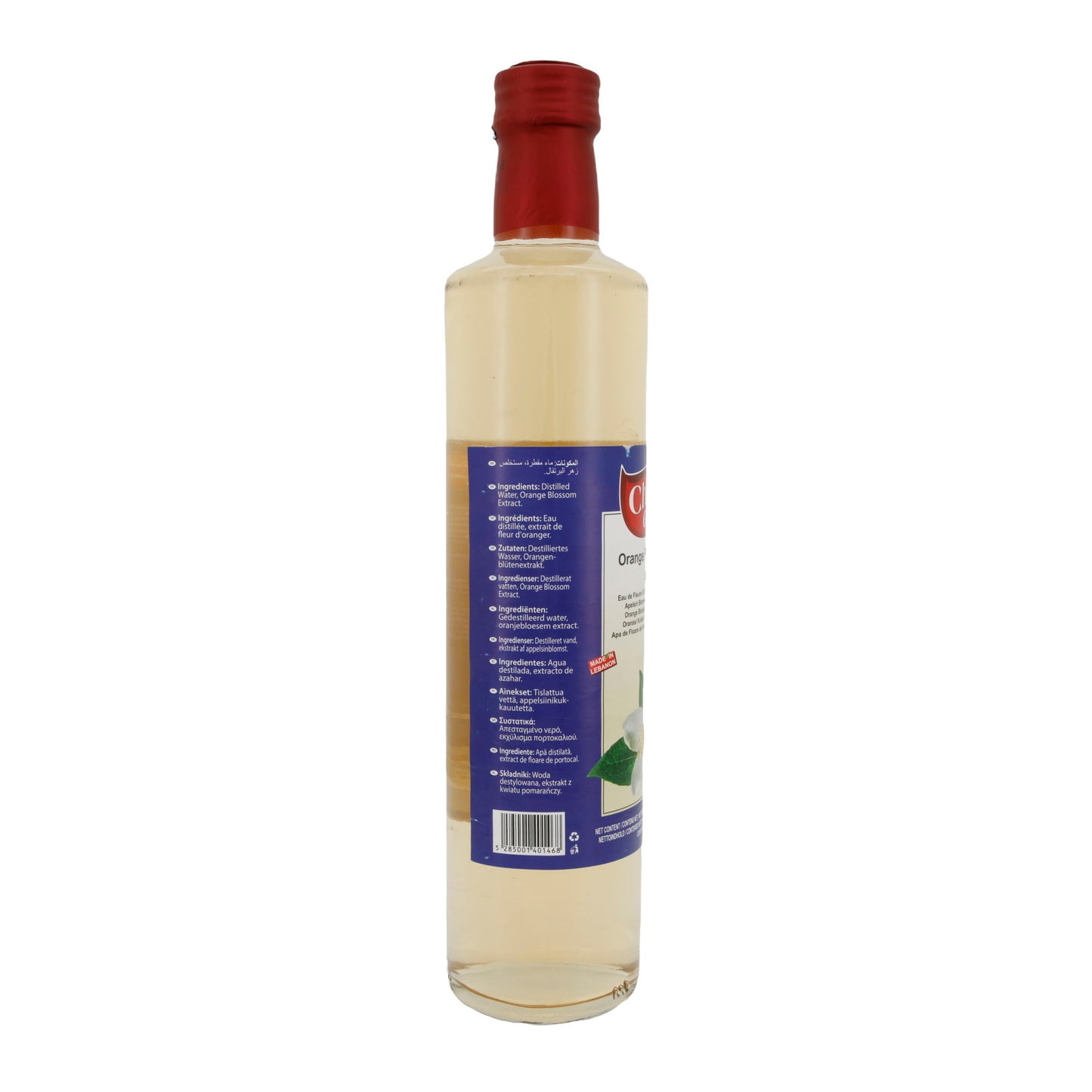 Acqua di fiori d'arancio Chtoura Garden | Versatile per cucina e cosmetica | 500 ml