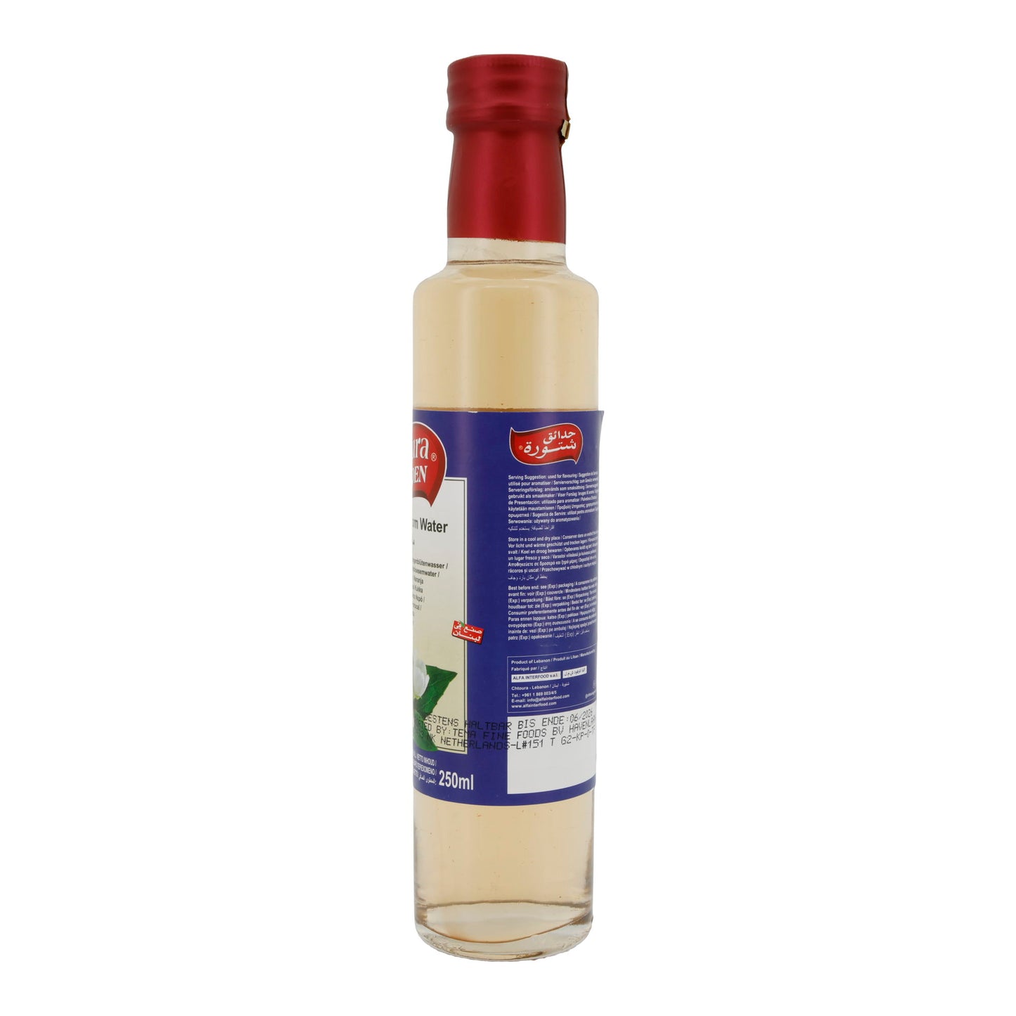 Aromastoff Chtoura Garden | Oranjebloesemwater | Veelzijdig te gebruiken voor keuken en cosmetica | 250 ml