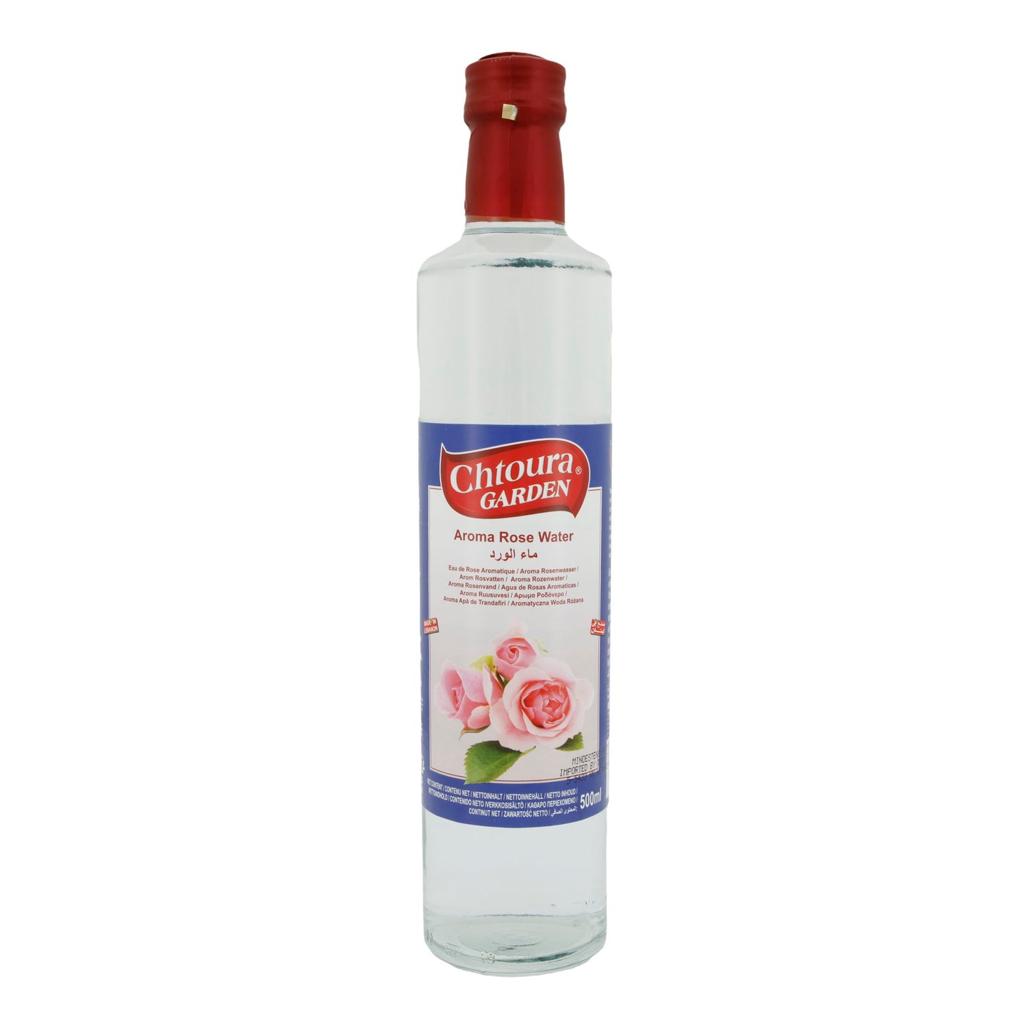 Rosenwasser Chtoura Garden | Aroma Rosenwasser | Naturale, versatile | 500 ml