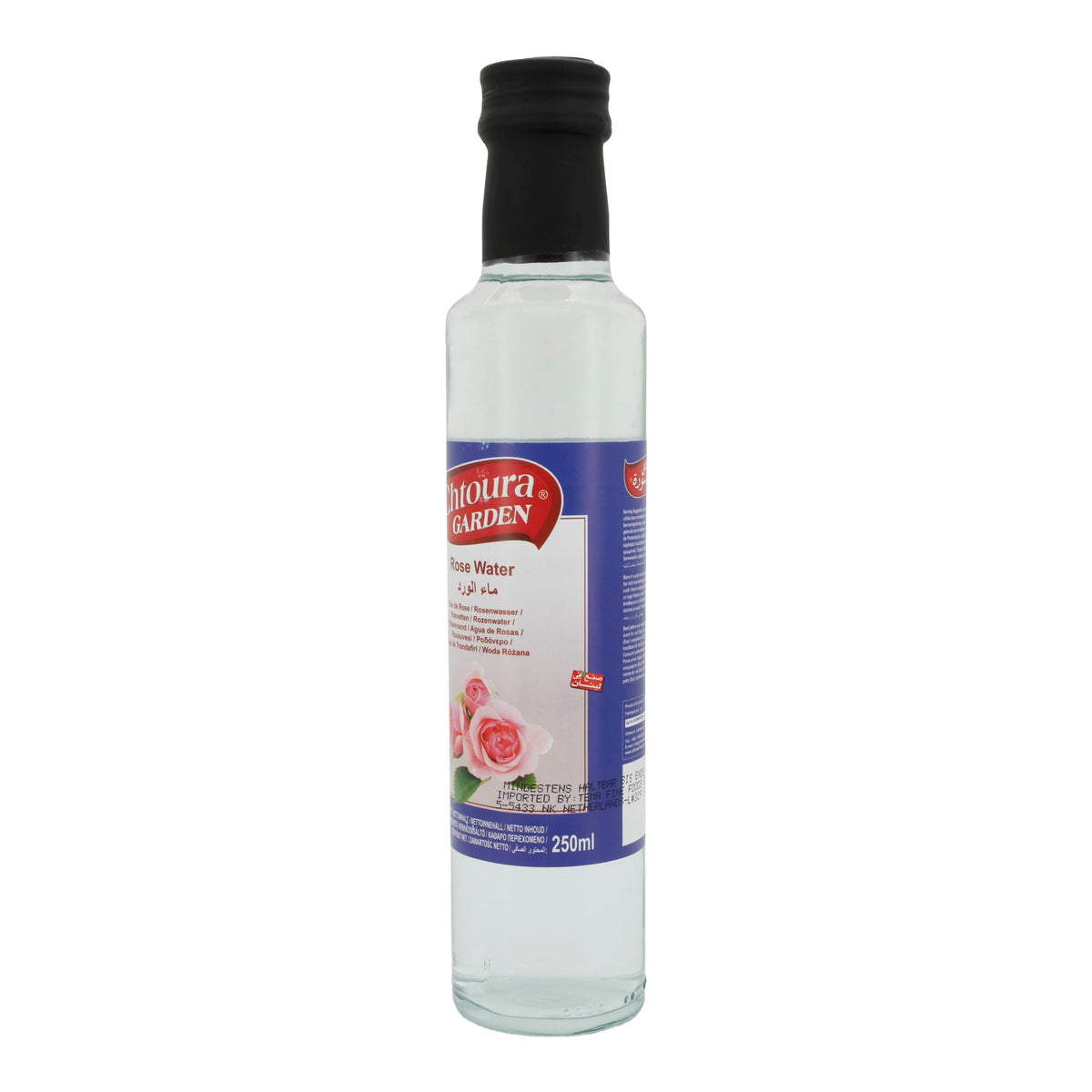 Aromastoff Chtoura Garden | Aroma Rosenwasser | Natürlich und vielseitig einsetzbar | 250 ml CHTOURA GARDEN