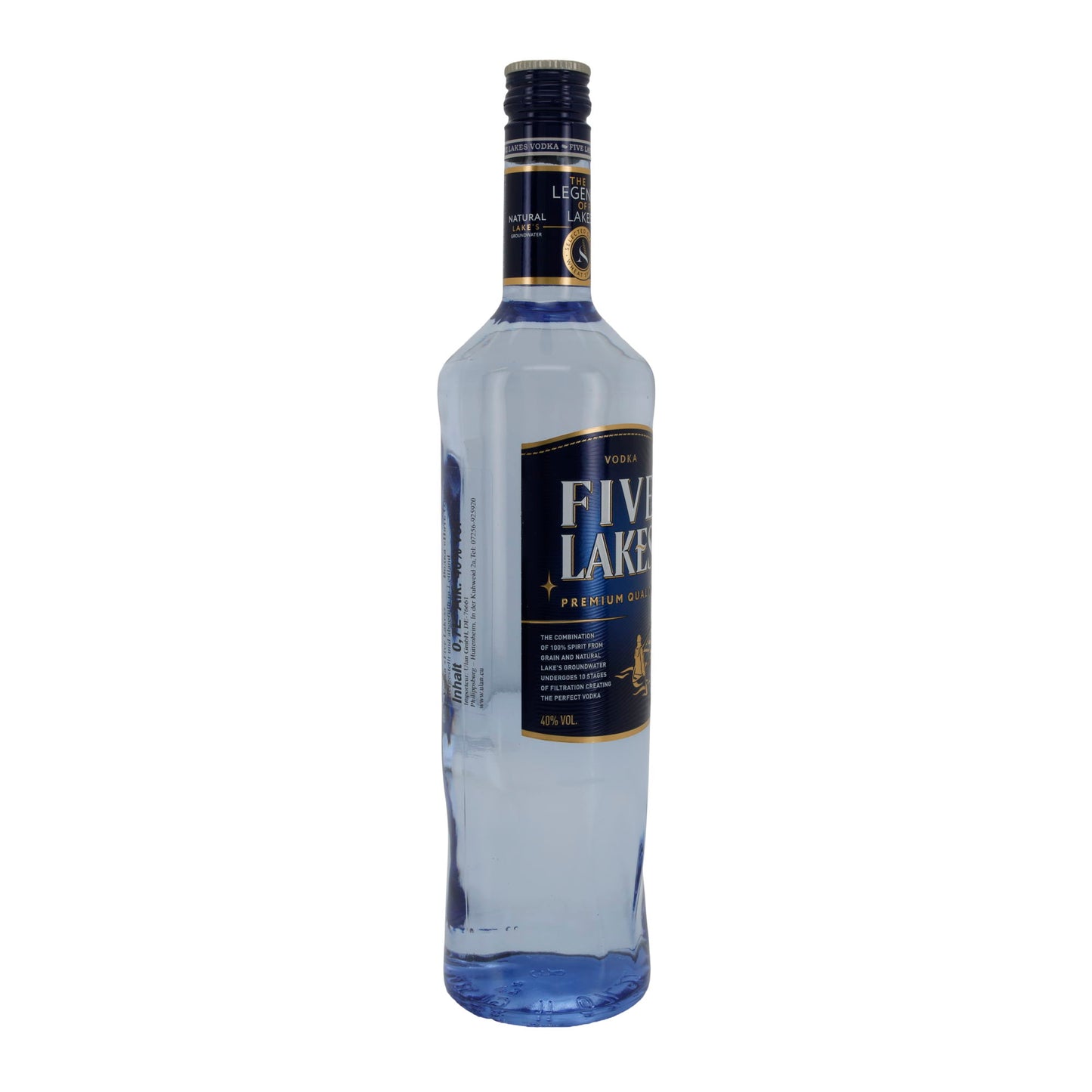 Five Lakes | Vodka | Premium Quality | 40 % vol | 0,7 l