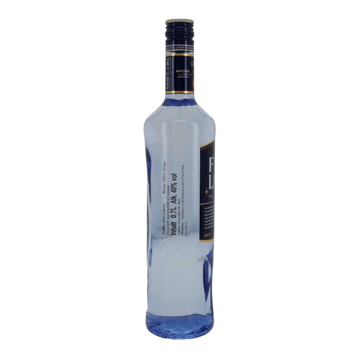 Five Lakes | Vodka | Premium Quality | 40 % vol | 0,7 l