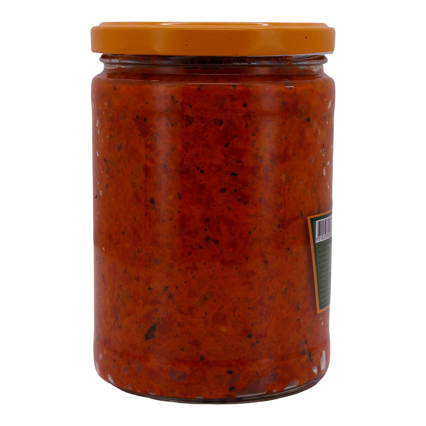 Paprikasaus Basš | Ajvar Mild | Mild gekruid, uit Noord-Macedonië | 580 g