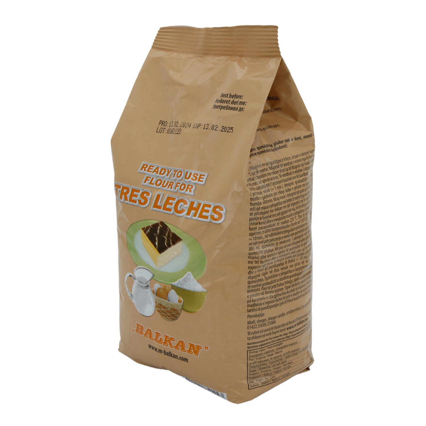 Mehlmischung Tres Leches | Vorgefertigt | Für traditionelle Desserts | 1 kg