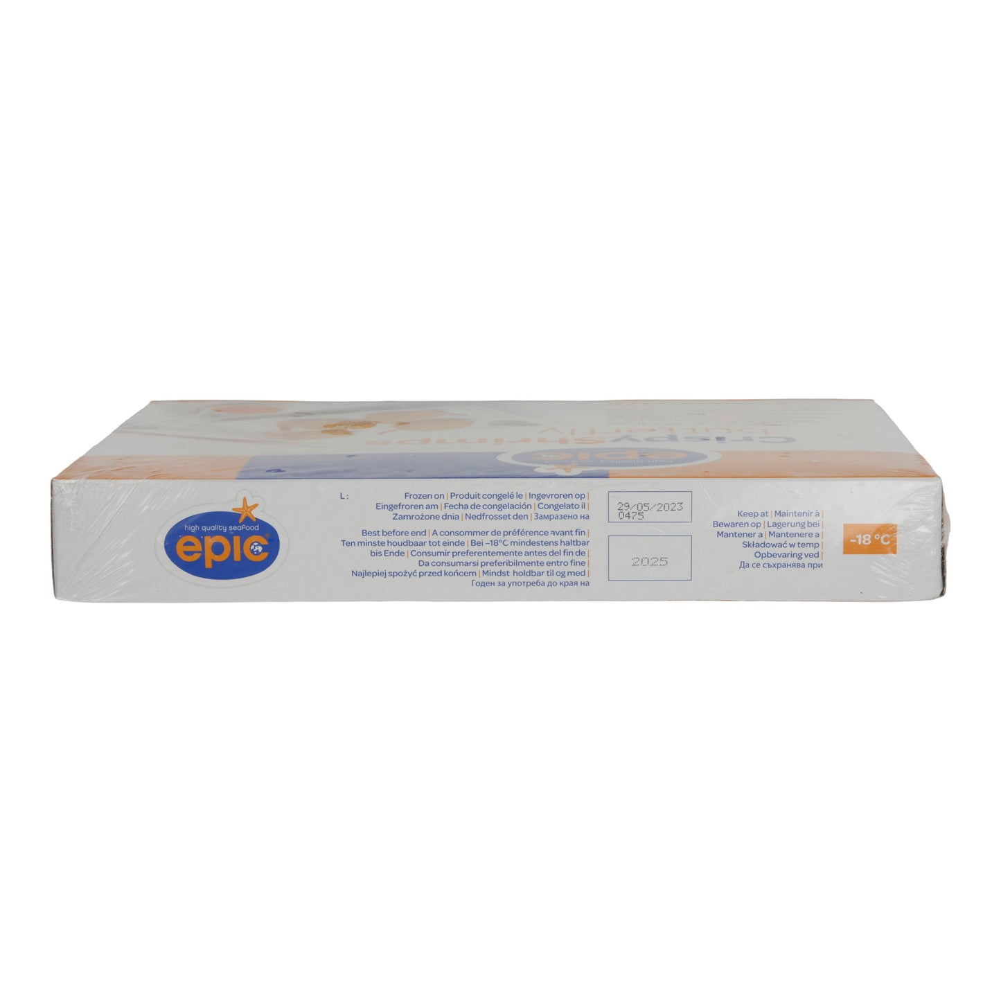 Garnelen Epic | Crispy Shrimps Butterfly | Panierte Garnelen, tiefgefroren | 1 kg