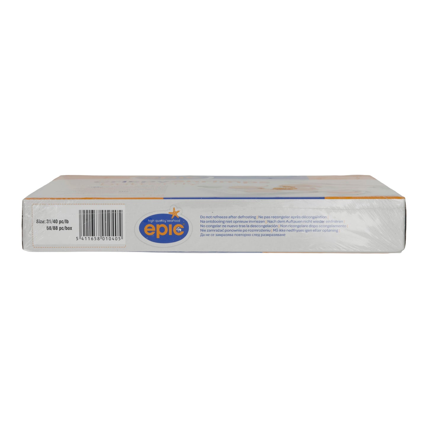 Garnelen Epic | Crispy Shrimps Butterfly | Panierte Garnelen, tiefgefroren | 1 kg