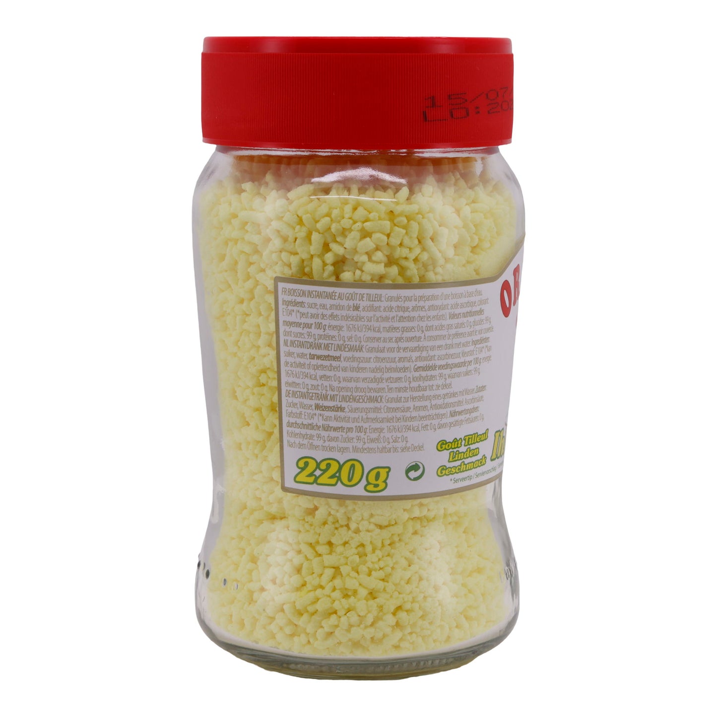 Oraleta bevanda istantanea Sebahat | Granulato al gusto lime | Rinfrescante polvere per bevanda turca | 220 g