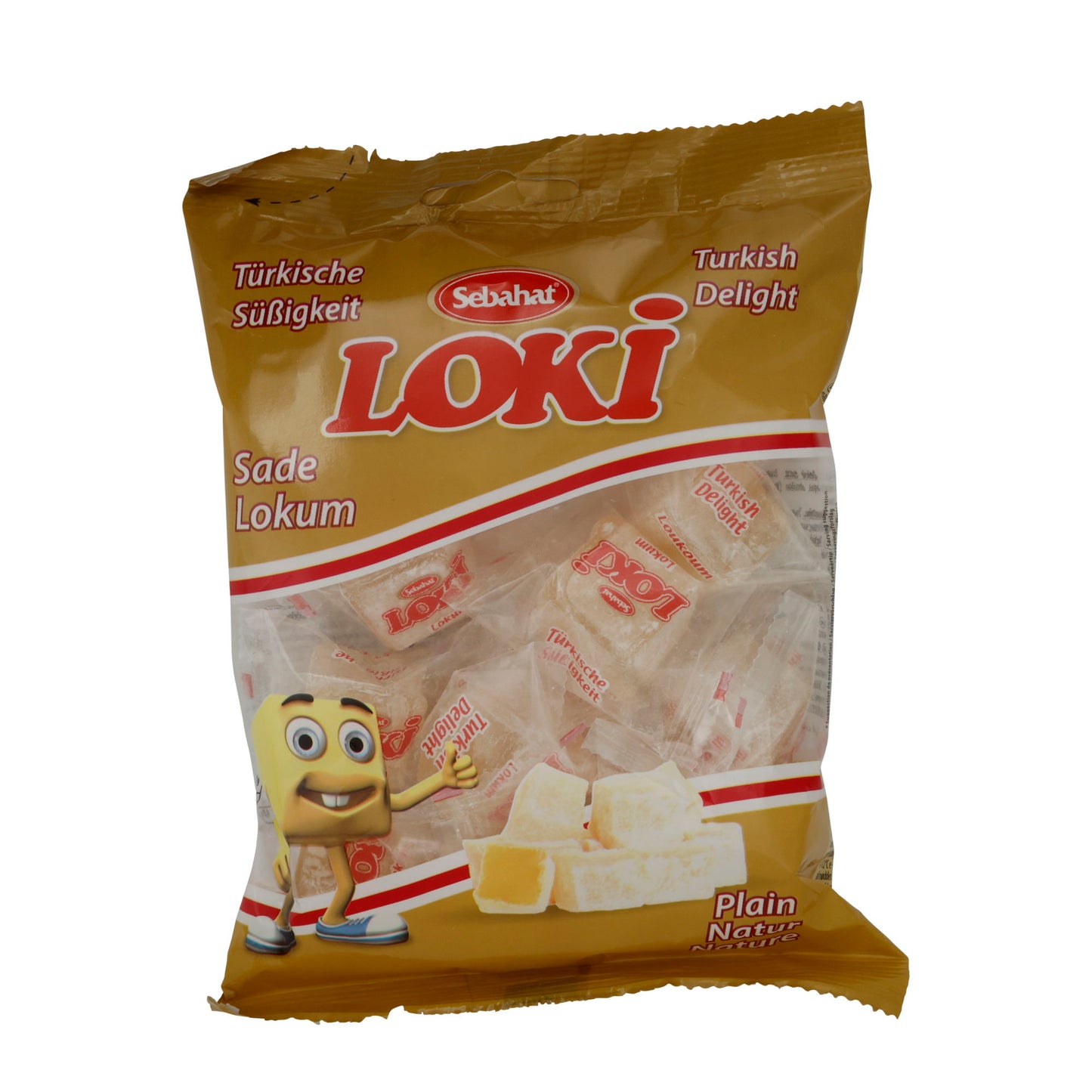 Loki Sade Lokum Sebahat | Şekerleme | Geleneksel Türk Lokumu | 200 g