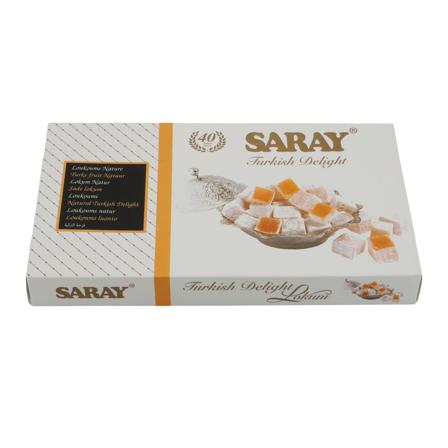 Lokum Saray | Turkse lekkernij | Met natuurlijke smaak | 400g