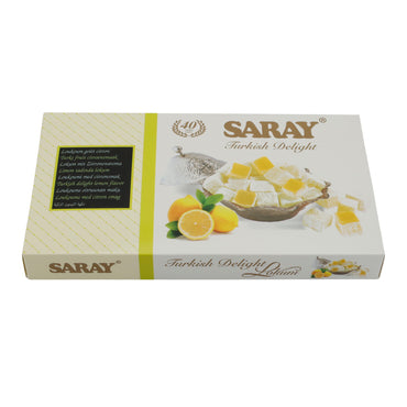 Lokum Saray | Türk Lokumu | Limon Aromalı | 400g