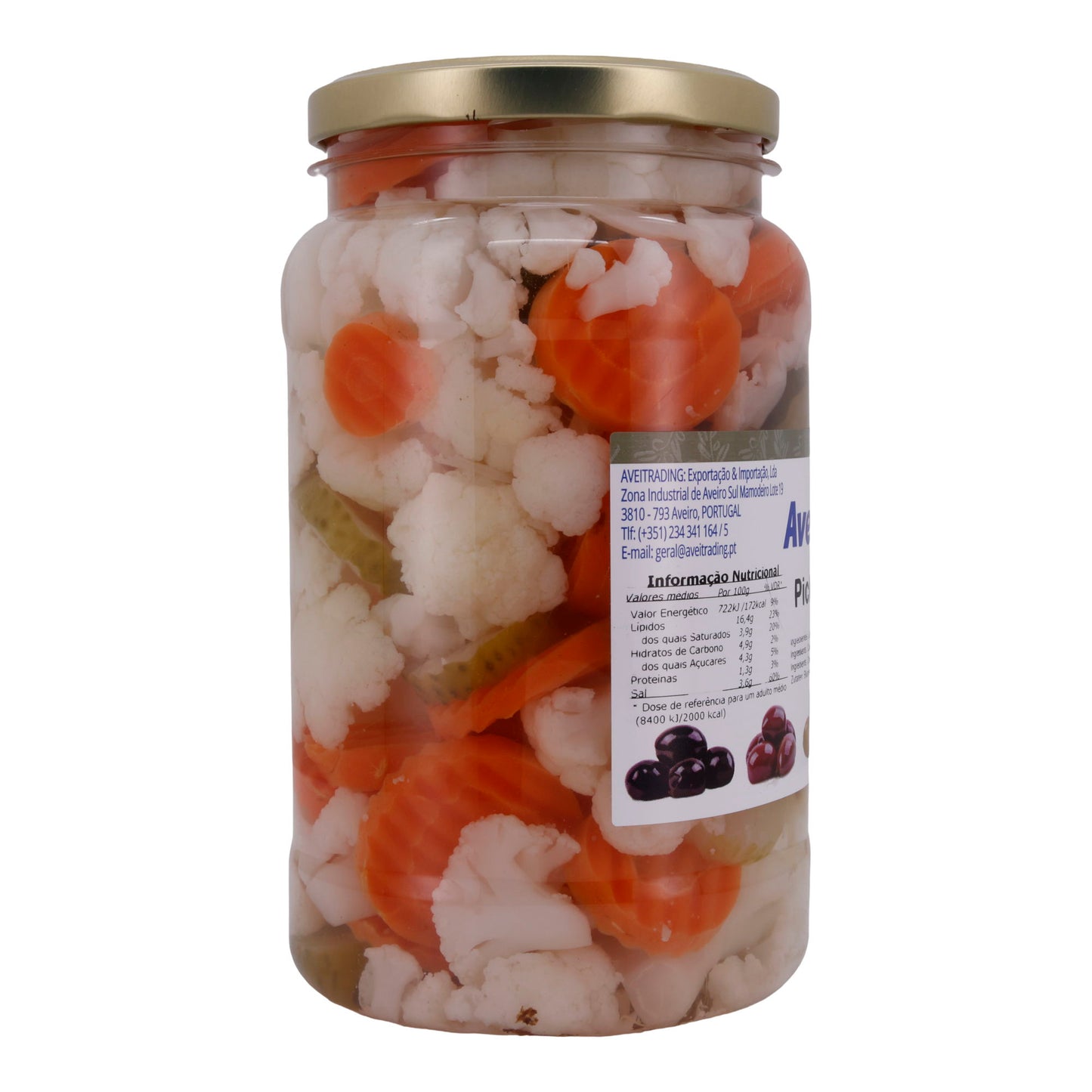 Eingelegte Gemüse Avei | Pickles | Leckere Mischung | 1400 g