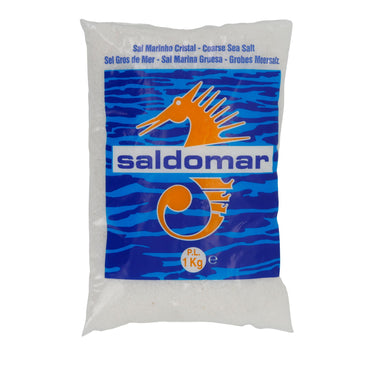 Salz Saldomar | grobes Meersalz | Gewürz | 1Kg SALEXPOR