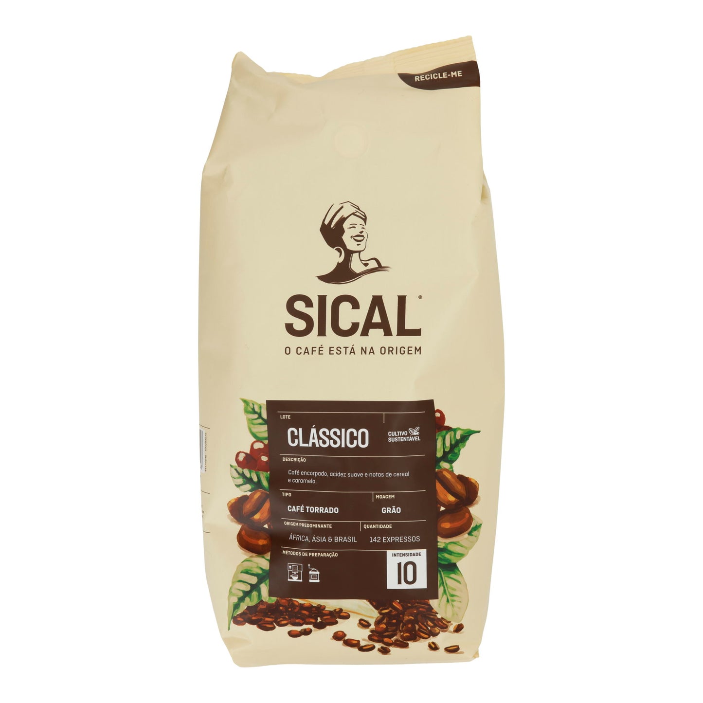 Sical Clássico 5 Estrelas – Kaffeebohnen aus Portugal (1 kg, ausgewogen & aromatisch)