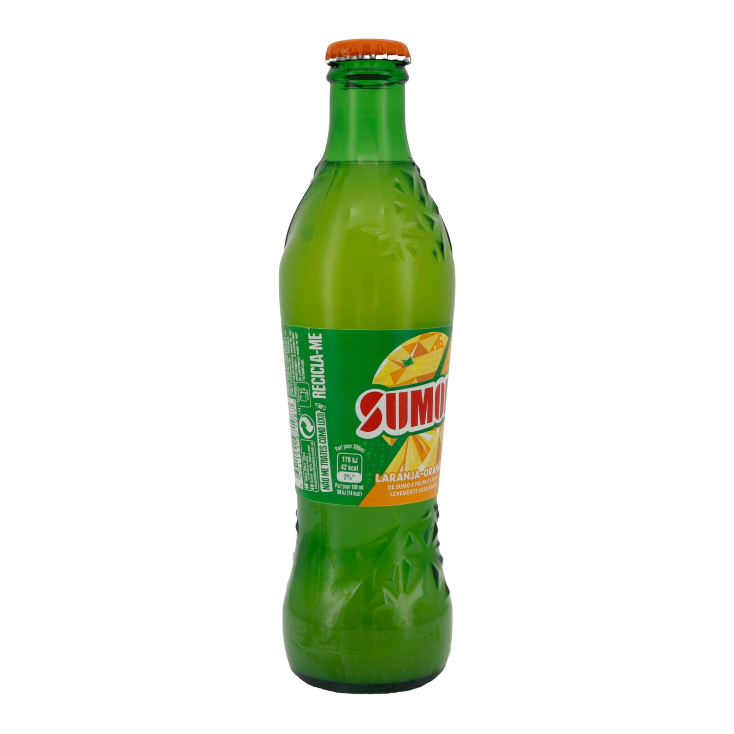 Erfrischungsgetränk Sumol | Laranja Orange | Mit Orangengeschmack und natürlichem Fruchtgehalt | 0,33 l SUMOL