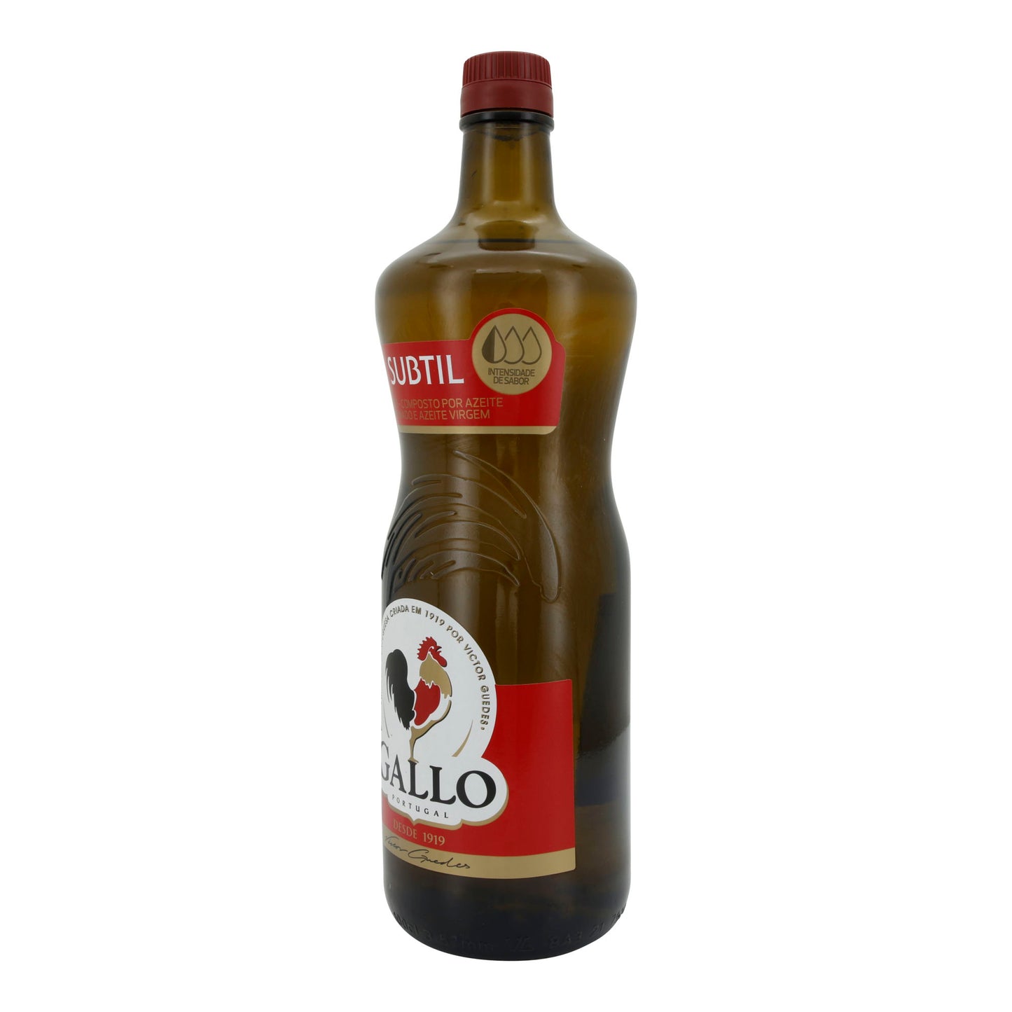 Huile d'olive Gallo | Subtil | Mélange doux d'huile d'olive raffinée et vierge | 1 L