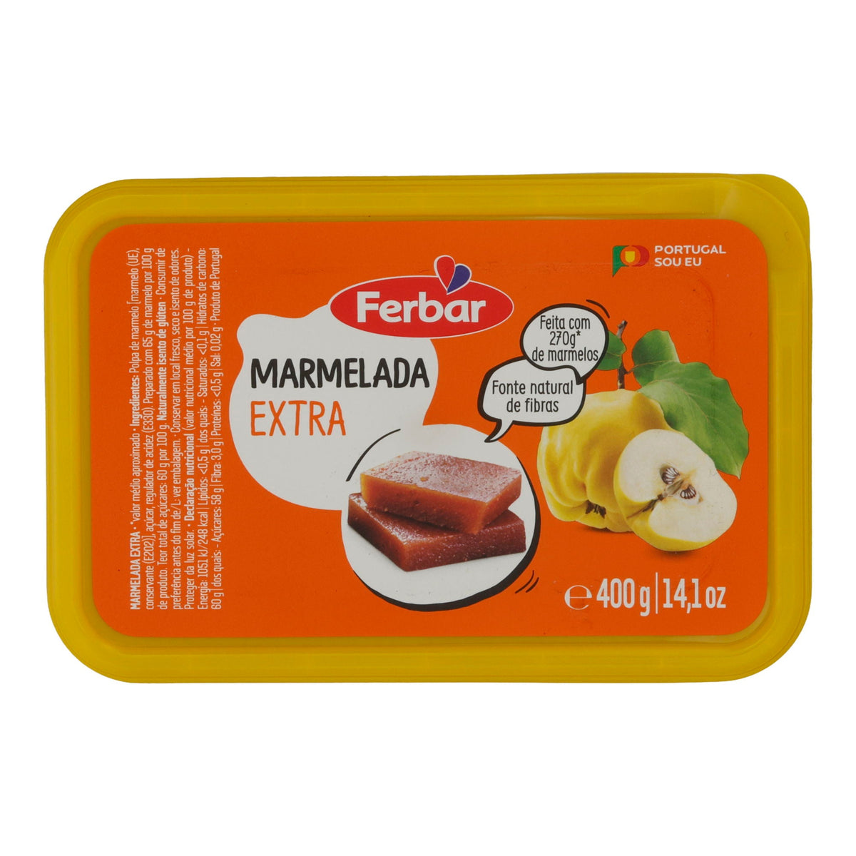 Quittengelée Ferbar | Marmelada Extra | Für feinen Genuss | 400 g FERBAR