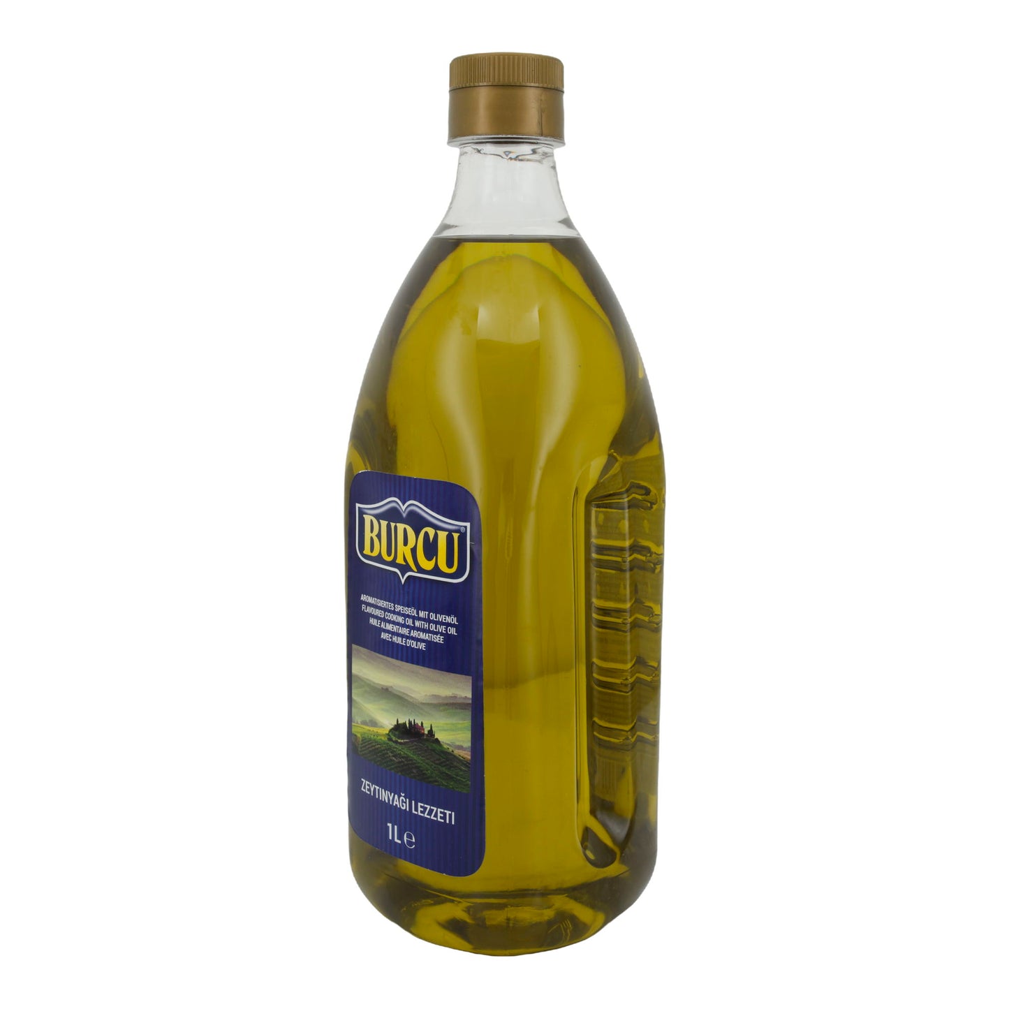 Speiseöl Burcu | Zeytinyağı Lezzeti | Aromatisiert mit Olivenöl | 1L