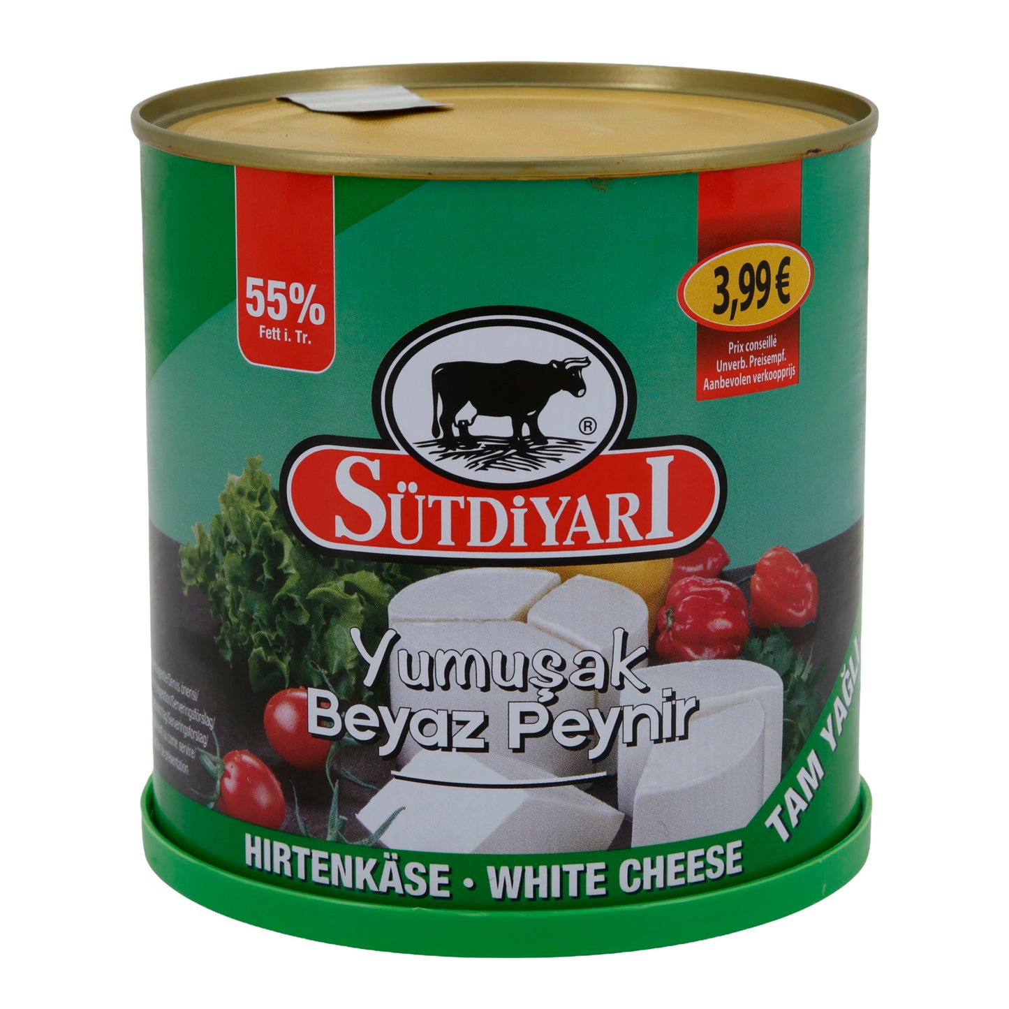 Weichkäse Sütdiyarı | Weißkäse in Salzlake | Traditioneller Weißkäse mit 55 % Fett i. Tr. | 750 g