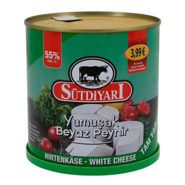 Weichkäse Sütdiyarı | Weißkäse in Salzlake | Traditioneller Weißkäse mit 55 % Fett i. Tr. | 750 g SUETDIYARI