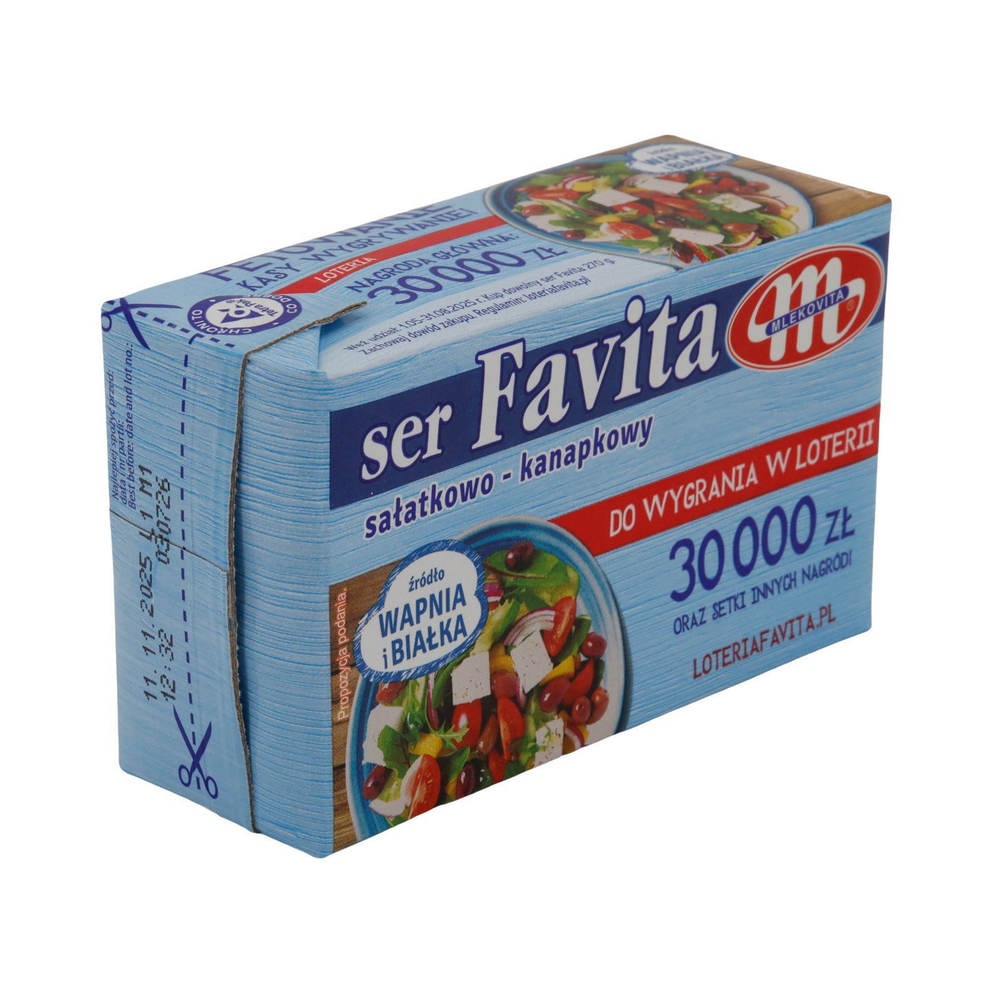 Sandviç peyniri Mlekovita | Salata peyniri Favita | %18 | 270g