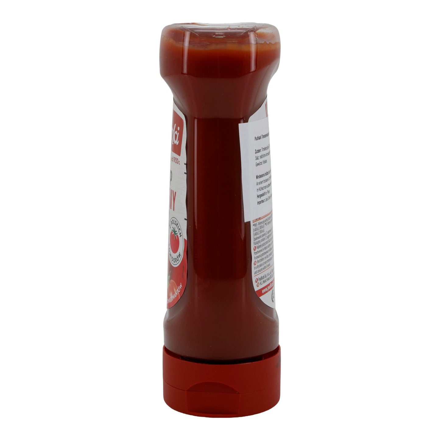Pudliszki Ketchup Pikantny | Scharfer Tomatenketchup mit Cayennepfeffer | 480 g