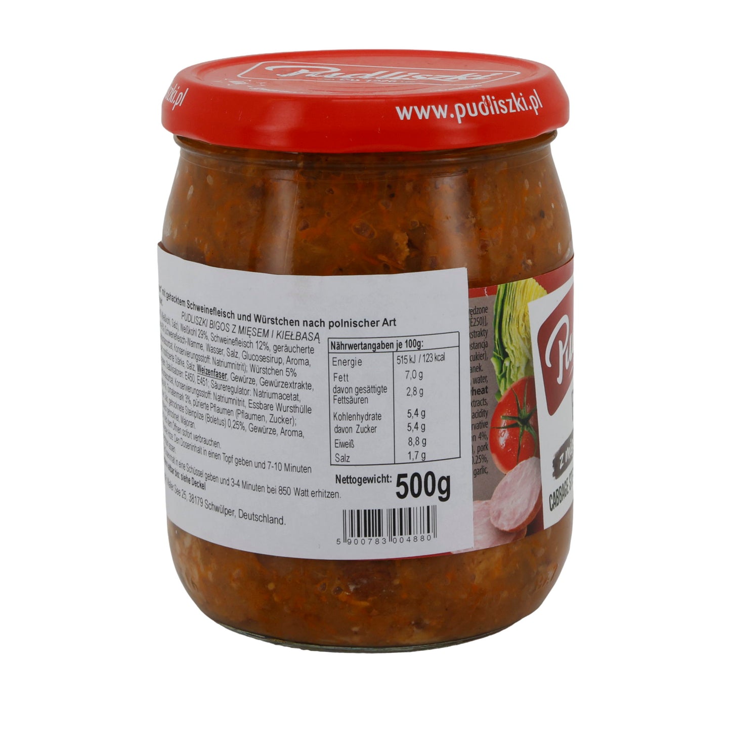 Zuurkoolgoulash Pudliszki Bigos | Goulash | 500 g