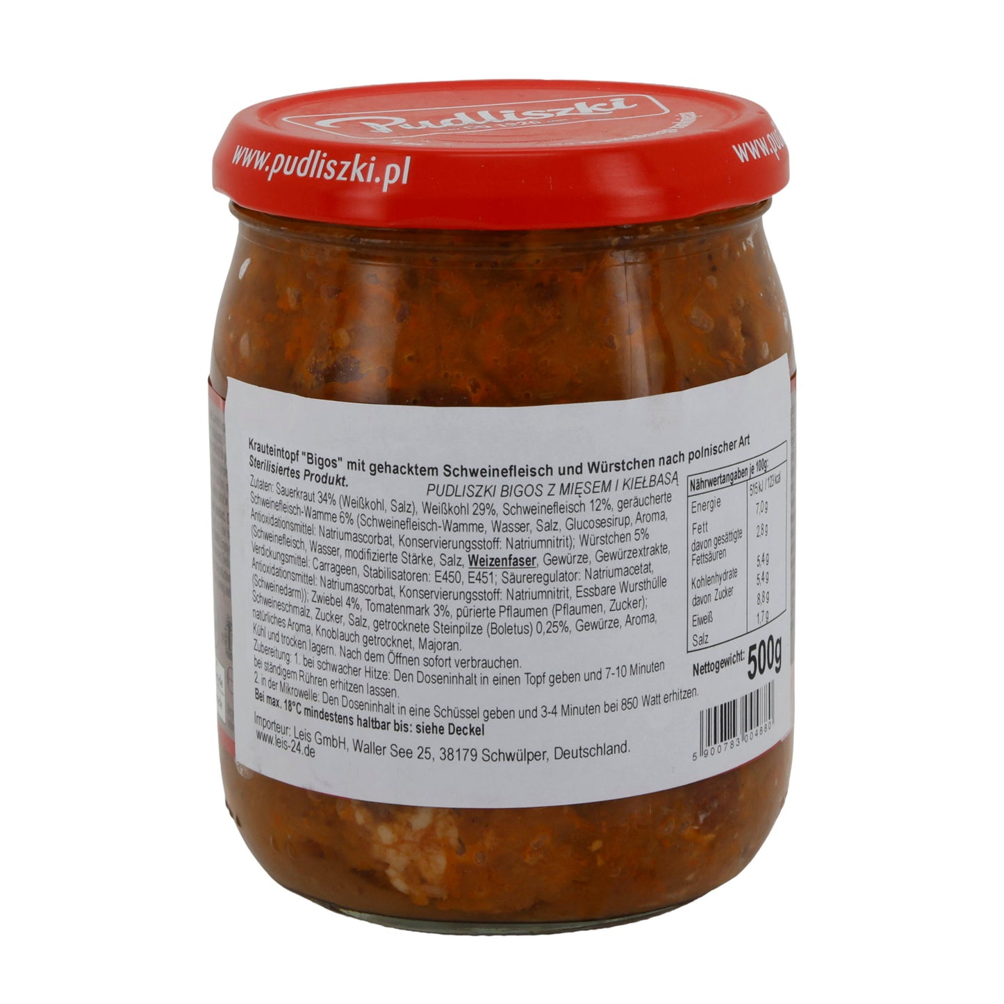 Zuurkoolgoulash Pudliszki Bigos | Goulash | 500 g