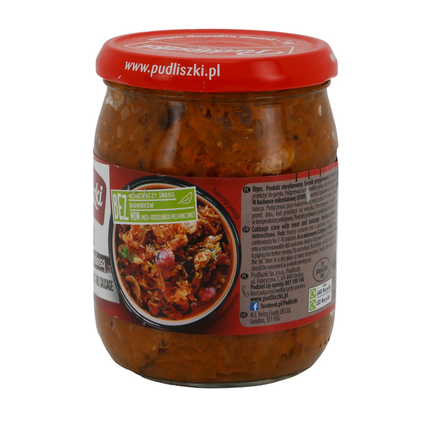 Zuurkoolgoulash Pudliszki Bigos | Goulash | 500 g