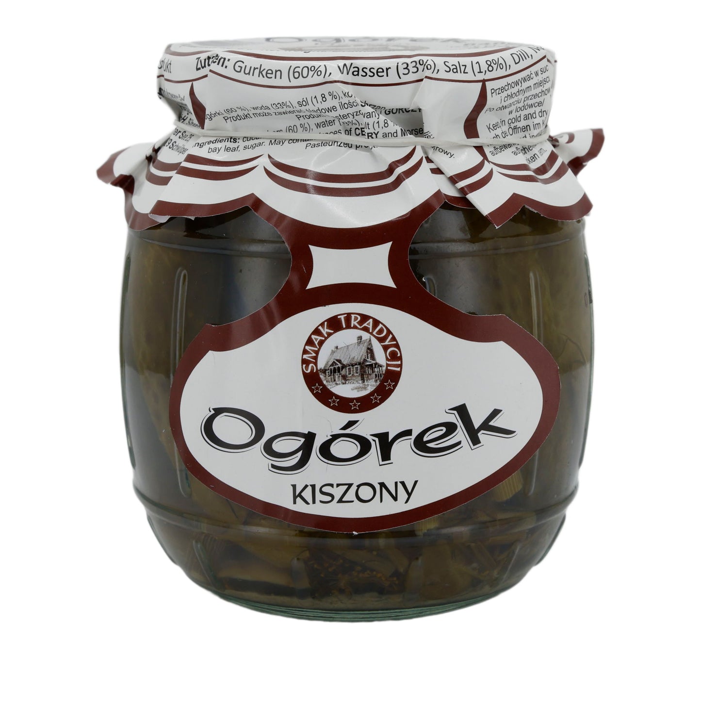 Gurken Smak Tradycji | In pekel | Kiszony (melkzuur gefermenteerd) | 640g