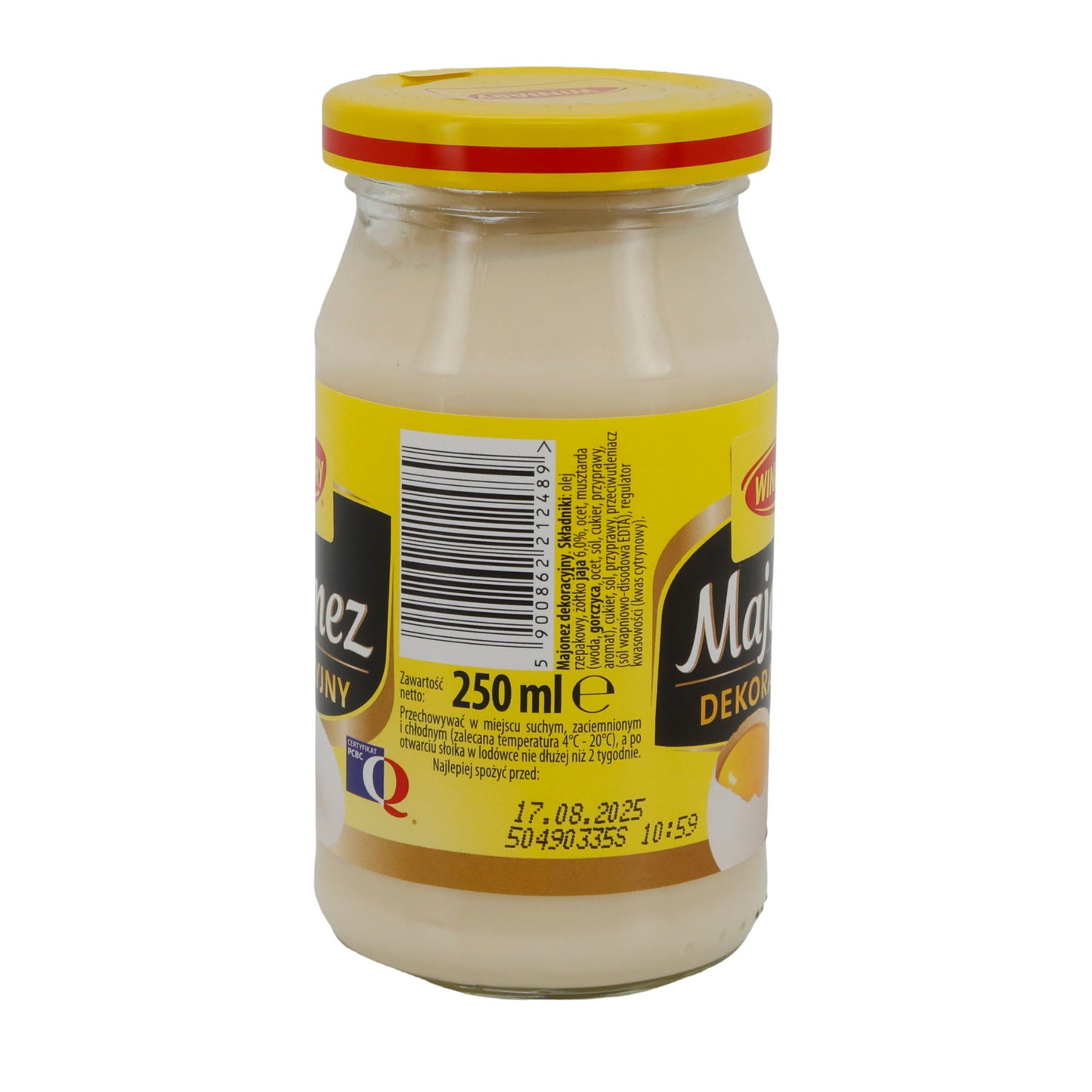 kurzes MHD: 17.08.2025 | Winiary Majonez Dekoracyjny | Mayonnaise klassisch | 250 ml